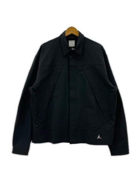 ROA Utility Overshirt ユーティリティシャツジャケット S 黒 RBMW0372FA264