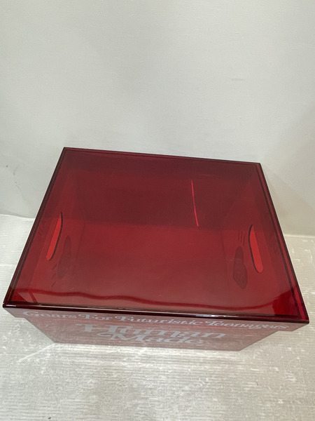 Girl's Don't Cry×HUMAN MADE GDC ACRYLIC FILE BOX RED クリアケース