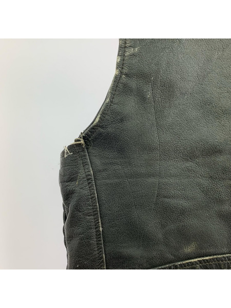 . レザージャケット Unknown Leather Riders Vest