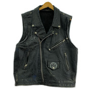 . レザージャケット Unknown Leather Riders Vest