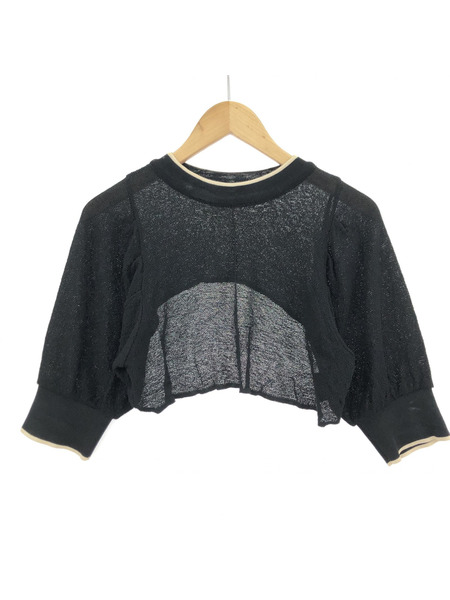 PUBLIC TOKYO H/Sニットトップス 701310002 ブラック[値下]