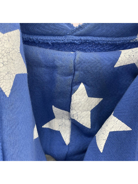 パーカー ERL Stars And Stripes Swirl Hoodie Blue[値下]
