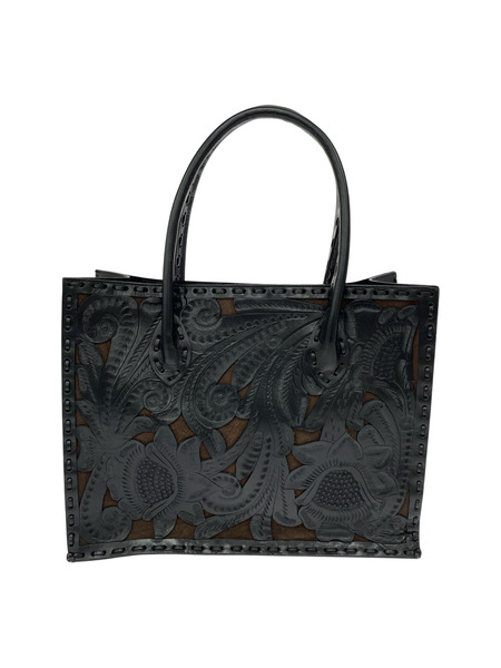 トートバッグ CARVING TRIBES Alba ブラック