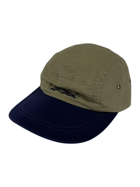 L.L.Bean キャップ USA製 80-90s 筆記体ロゴ バイカラーキャップ
