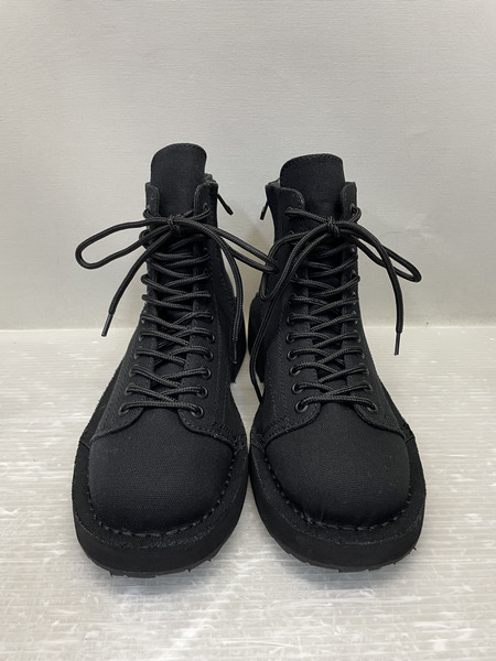 Ground Y COTTON CANVAS LACE-UP B レースアップブーツ 03 ブラック