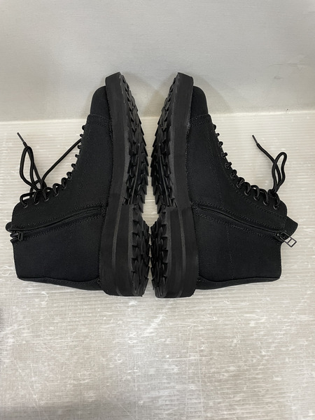 Ground Y COTTON CANVAS LACE-UP B レースアップブーツ 03 ブラック