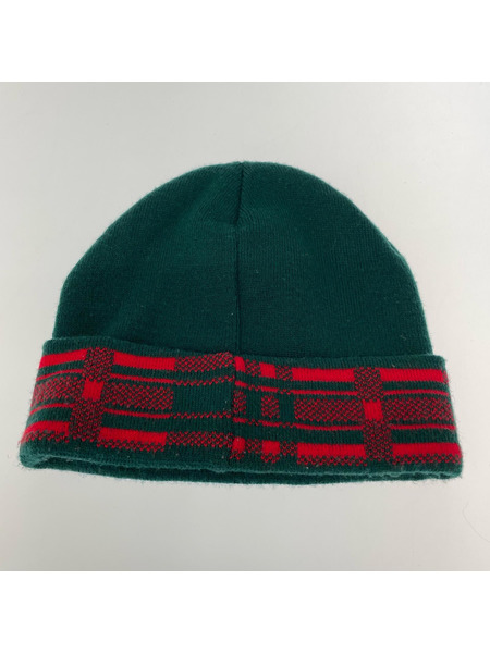 Supreme ニットキャップ 16AW Plaid Cuff Beanie