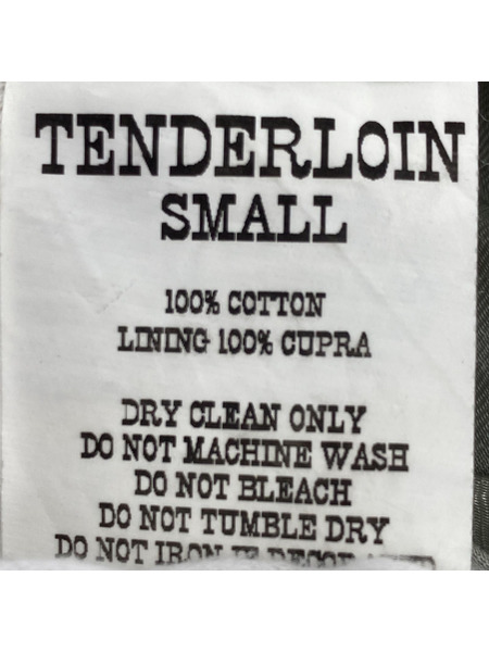 TENDERLOIN ジャケット スーベニアジャケット S 別珍 ネイビー