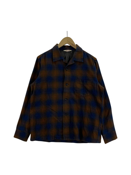 TOWNCRAFT 長袖シャツ 復刻 L/S オンブレチェックシャツ