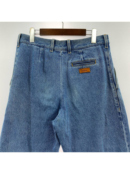 デニム・ジーンズ cristaseya BLEACHED PLEATED DENIM