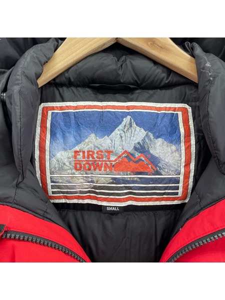 FIRST DOWN ダウンジャケット レッド/642502C