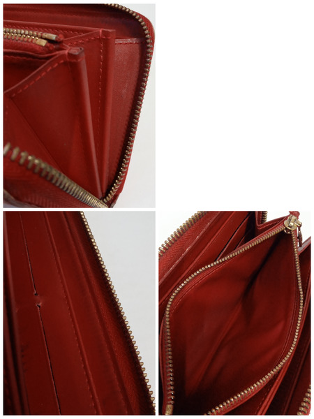 LOUIS VUITTON ヴェルニ ジッピーウォレット/M91981/ポムダムール[値下]