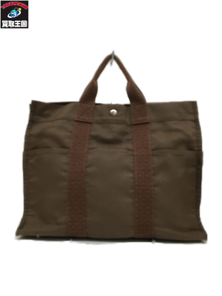 ハンドバッグ エールラインMM ハンドバッグ　茶