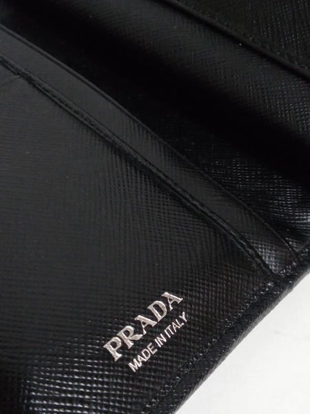 PRADA/ナイロン/コンパクトウォレット 二つ折り財布
