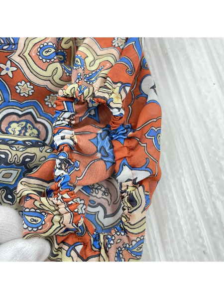 W/グレース コンチネンタル 柄ワンピース