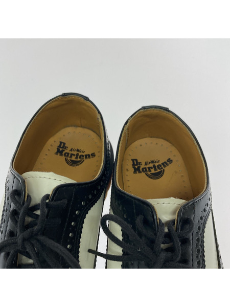 Dr.Martens シューズ ウイングチップ ドレスシューズ 黒白　UK8　27cm[値下]