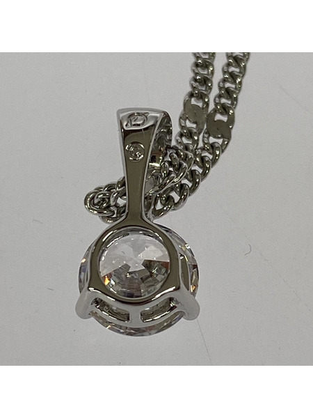 SWAROVSKI ネックレス・ペンダント 一粒石 シルバーカラー 18000