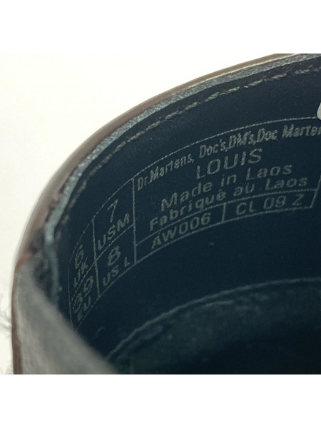 Dr.Martens シューズ LOUIS ガゼットシューズ  チェリーレッド(UK6)