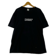 retaW. 半袖Tシャツ・カットソー FRAGRANCE S/Sフロントプリントカットソー 黒