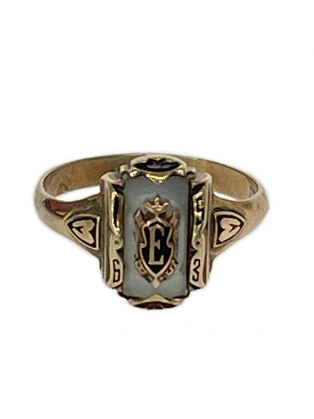 OLD・VINTAGE リング・指輪 1963年 BALFOUR社 10K カレッジリング 16号