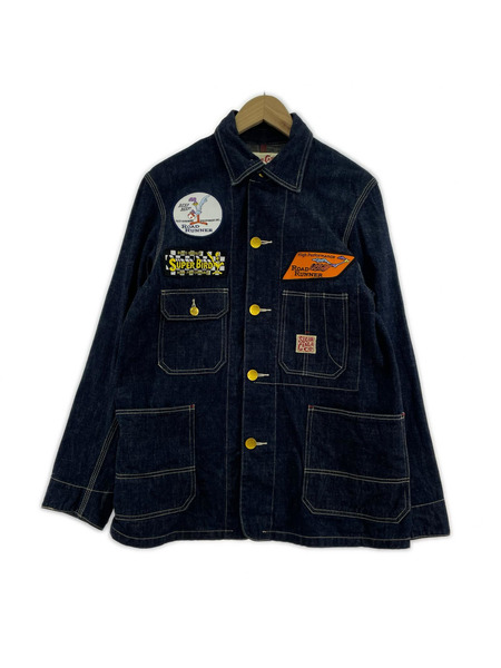 SUGAR CANE デニムジャケット ROAD RUNNER/デニム/カバーオール/紺