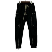 Rick Owens パンツ BAUHAUS CARGO BLACK バウハウス カーゴパンツ 46