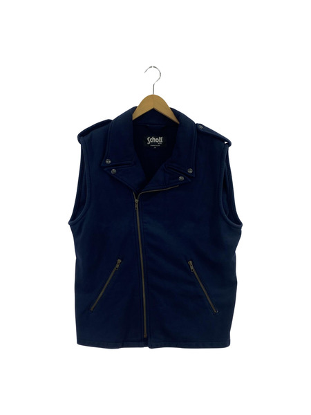 schott スウェット ライダースベスト[値下]