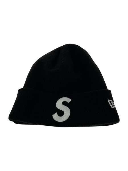 Supreme ニットキャップ New Era S Logo Beanie ブラック[値下]