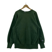 Champion スウェット・トレーナー 90s REVERSE WEAVE 目無シ sweat green (XL)