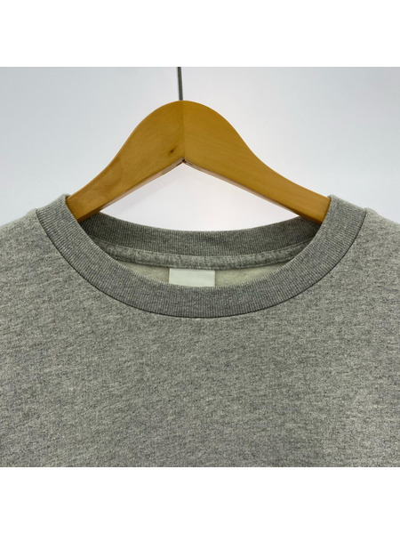 スウェット・トレーナー plllllleeeasse 裏起毛スウェット/グレー