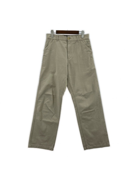 A.P.C. パンツ フランス製 コットンスラックス ベージュ(XS)