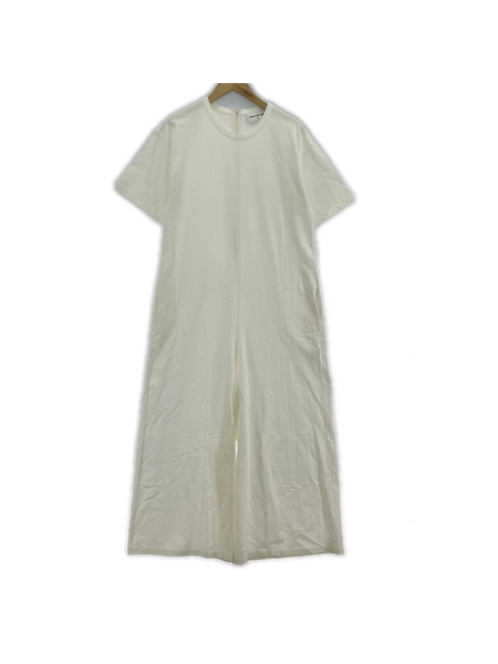 半袖ワンピース CAN PEP RE/オールインワン/白