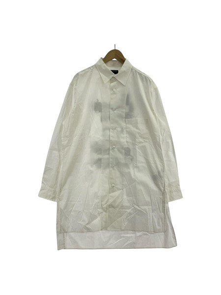 Y-3 Graphic Shirt ロングシャツ S ホワイト