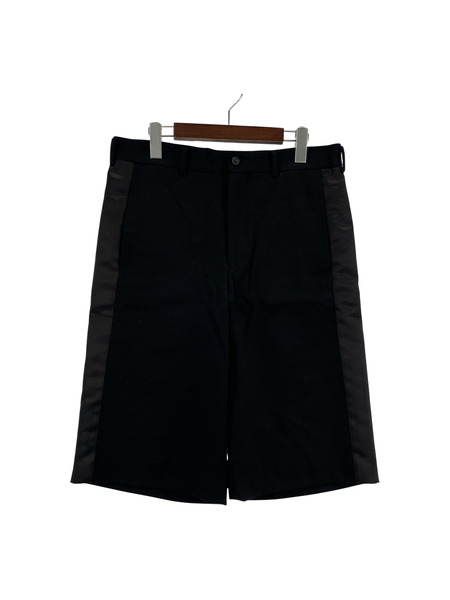 COMME des GARCONS HOMME PLUS 25SS サイドライン ショートパンツ M ブラック