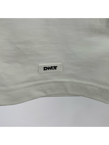 ennoy 半袖Tシャツ・カットソー 21SS L ホワイト SS21BRENCT09NT