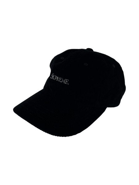 Supreme 20ss supreme Corduroy 6-Panel Cap 黒[値下]