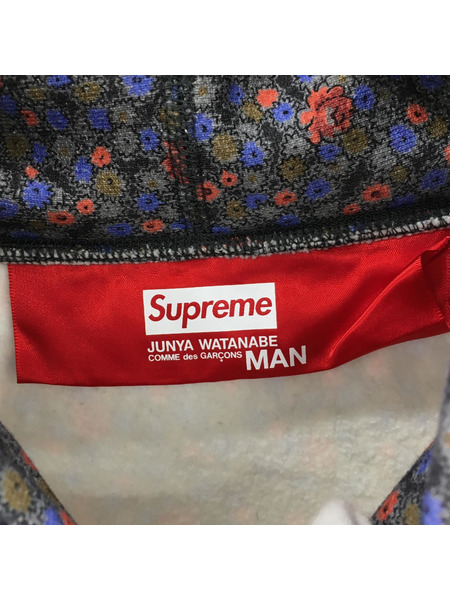 Supreme×JUNYA WATANABE 21AW Hooded Sweatshirt M 花柄[値下]