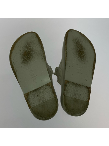 靴 CHANEL/ミュールサンダル/35C/グレーシュ/G45507