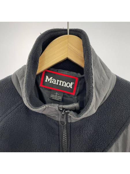 MARMOT ジャケット フリースジャケット 黒 L