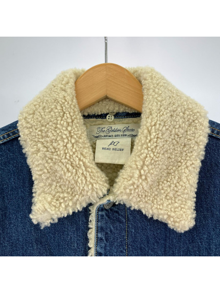REMI RELIEF デニムジャケット デニムボアジャケット