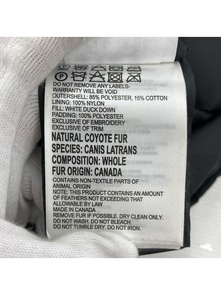 CANADA GOOSE ダウンジャケット XS ブラック