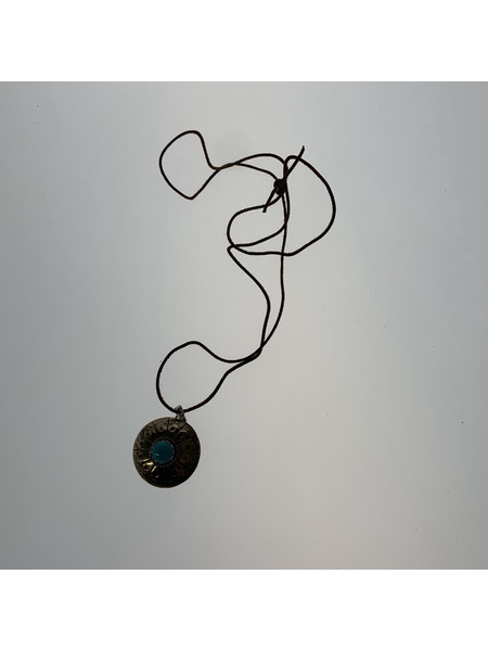 Navajo Silver Concho Shadowbox Fob Necklace[値下]