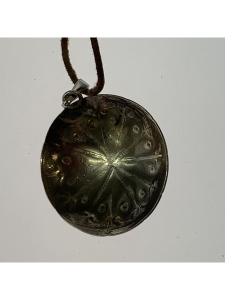 Navajo Silver Concho Shadowbox Fob Necklace[値下]