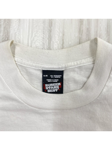 OLD・VINTAGE 半袖Tシャツ・カットソー 80s JAMES BOND 007 1988 ホワイト XL