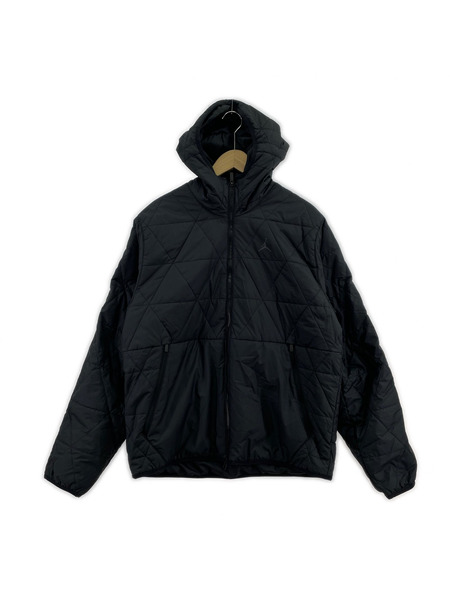 ブラックキルティングダウンジャケット phenix ダウンジャケット ダウン +phenix(プラスフェニックス