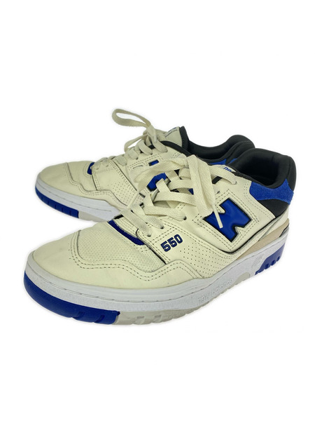 NEW BALANCE スニーカー BB550VTA (26.5cm) ホワイト×ブルー