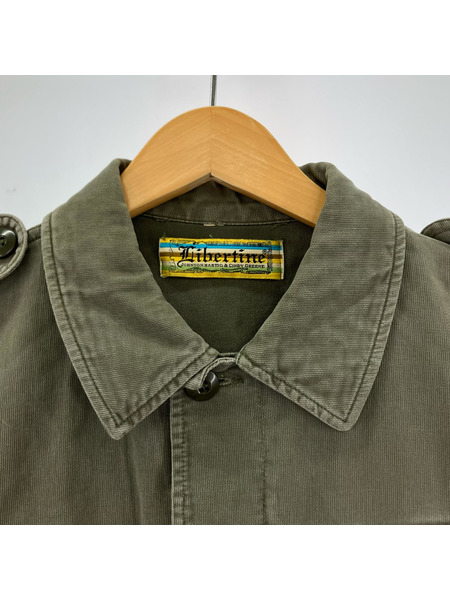 Libertine ジャケット 90s 初期 シルクスクリーン ミリタリージャケット
