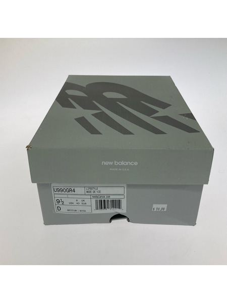 NEW BALANCE スニーカー 990V4　MADE IN USA　U990GR4