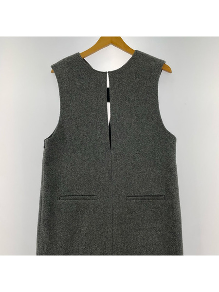 Adam et Rope' ノースリーブワンピース 2WAYツイードジャンパースカート[値下]