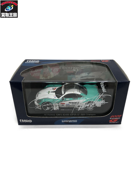★エブロ 1/43 ペトロナス トムス SC430 2009